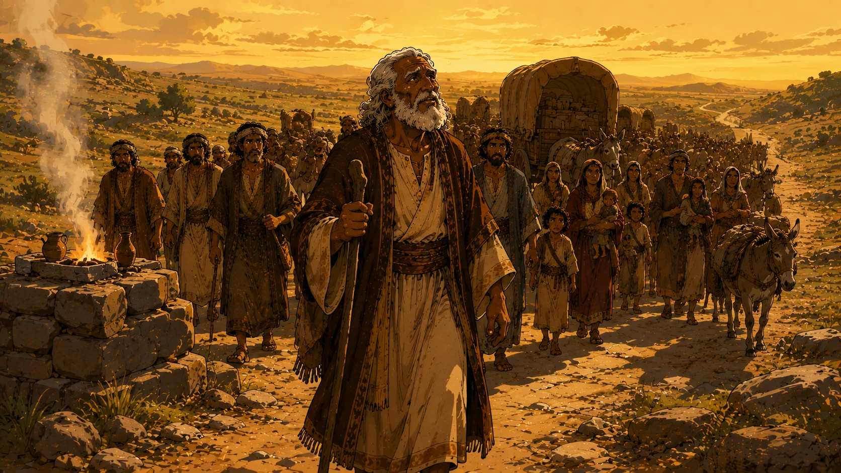 Jacob Goes Down to Egypt